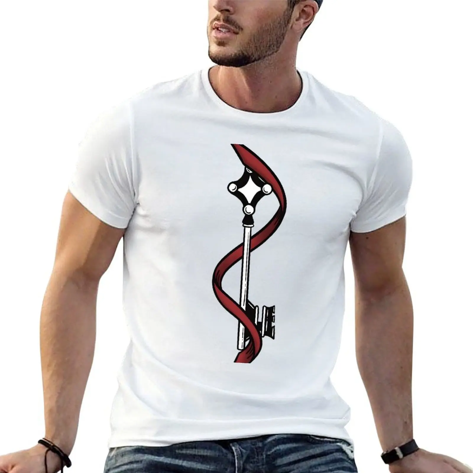 

The key T-Shirt t shirts designer t shirts for man pack cotton T-Shirt