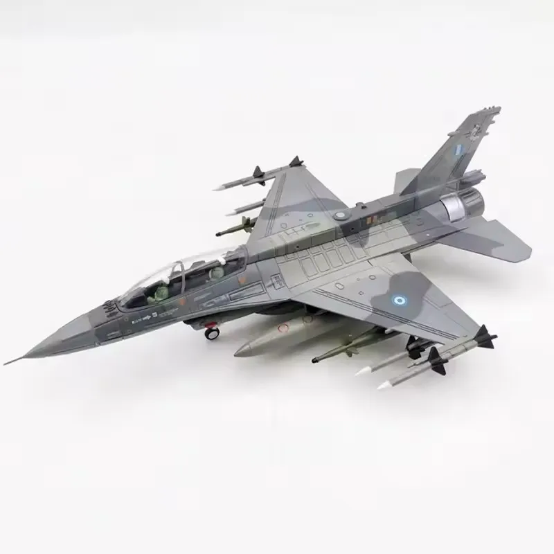 1:72 군용 모델 비행기 F-16D Mira 팬텀 합금 비행기 모델, 컬렉션 및 선물용 모델 비행기
