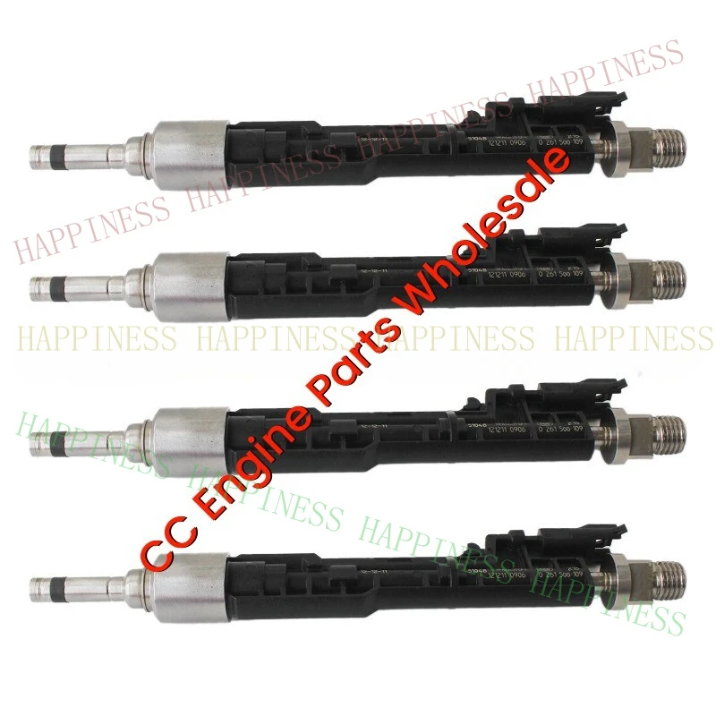 RN+    4PCS Fuel Injector 12606031101 13647597870 For BMW 528i 535i ActiveHybrid 3 5 7
