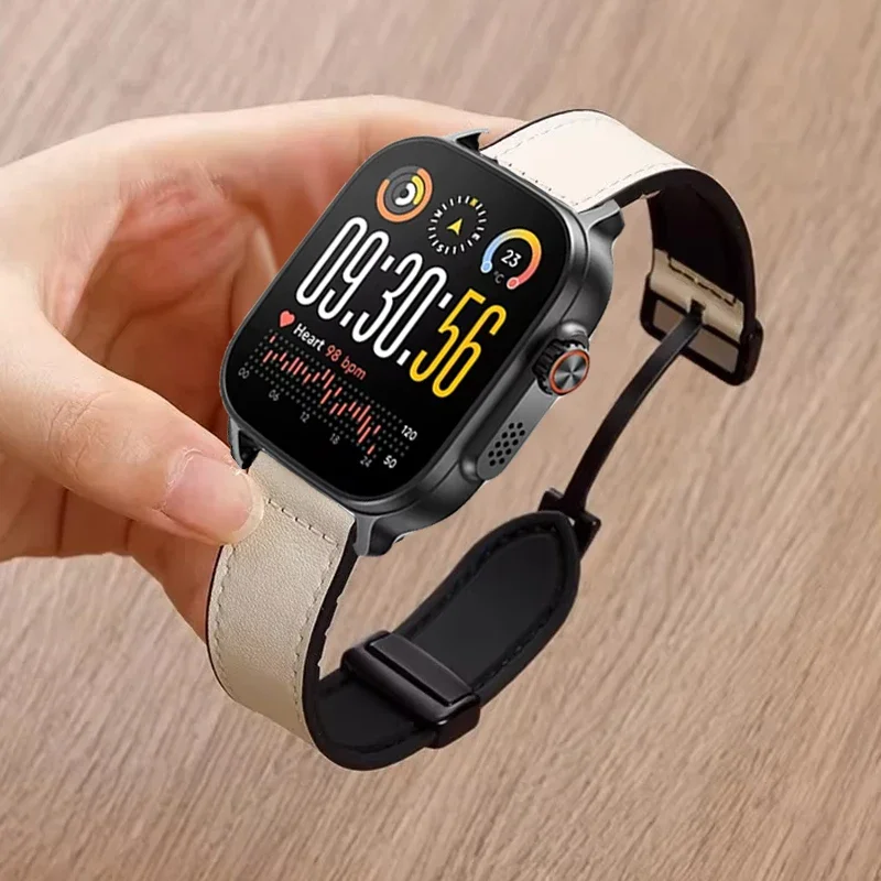 22 ミリメートル磁気レザーシリコンストラップ Realme Watch 5 交換バンド Realme Watch S2/S SPro/2 2Pro/3 3 Pro ブレスレット