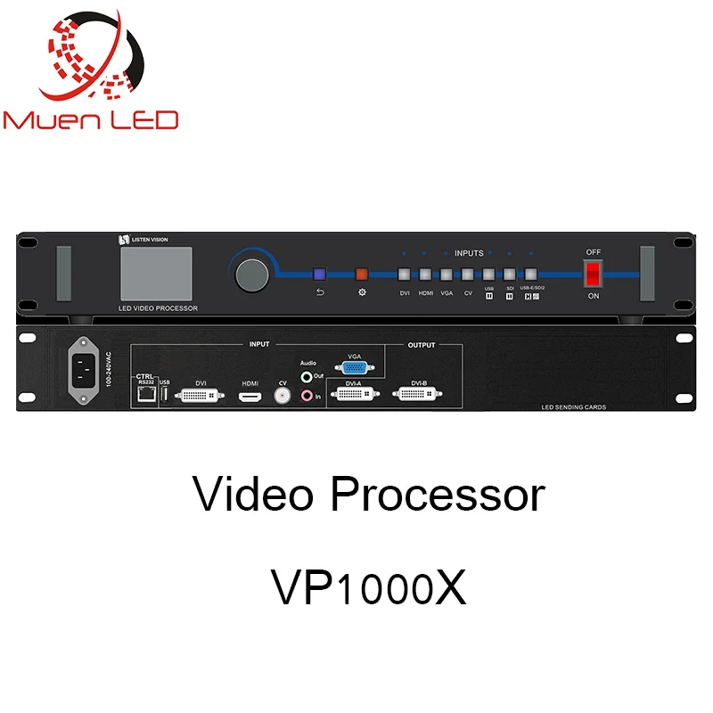 LINTEN VISION Video Processor VP1000X control system can use with sending card  for LED display screen
