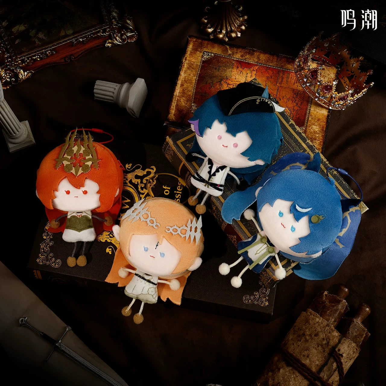 Wuthering Waves periphery The Ruins of the Crown Cartethyia Brant Iuno AUGUSTA Plush Pendant Stickman Plush Bag Umbrella Cosplay