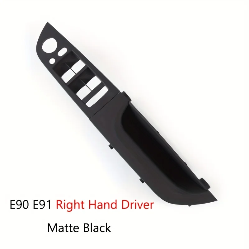 LHD RHD 3 Series E90 E91 E92 Main Driver Interior Door Cover Panel Pull Handle For BMW  E91 E92  316 318 320 325 328i