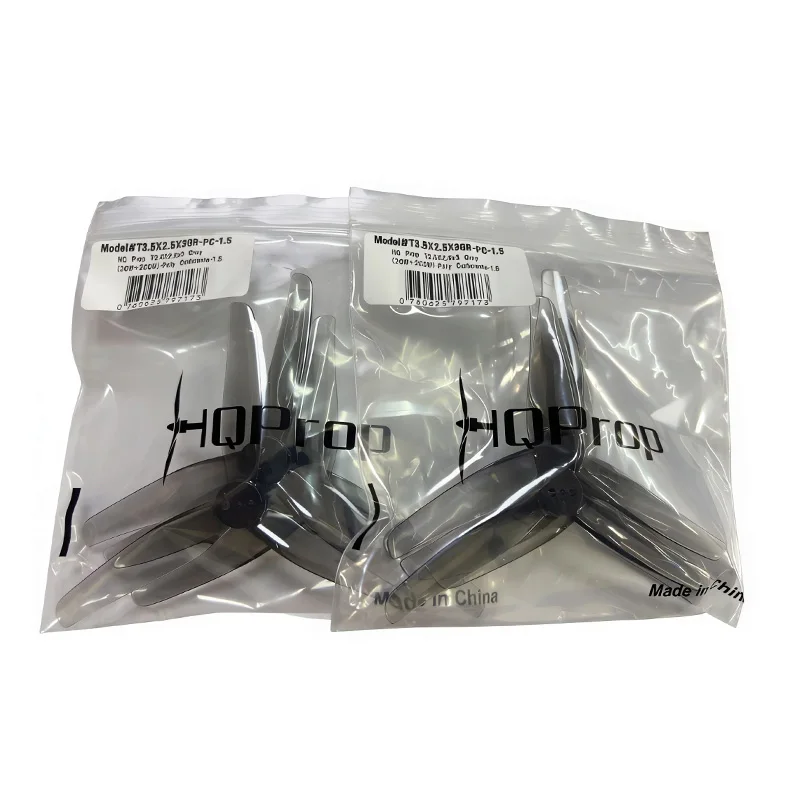 4Pairs HQProp T3.5X2.5X3 3525 3.5 Inch 3-Blade PC Propeller 4CW 4CCW 1.5mm Shaft Fit iFlight iH3 FPV Racing Drone Props