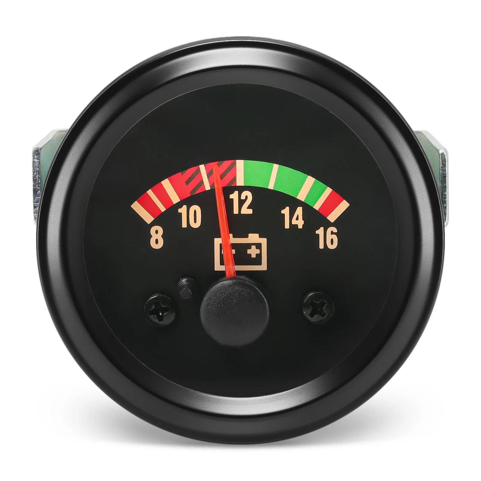 12V 24V Diesel Car Voltmeter Diesel Generator Set Accessories Voltage Meter 8-16V 16-32V Water Temp,Fuel Level,Oil Temperature