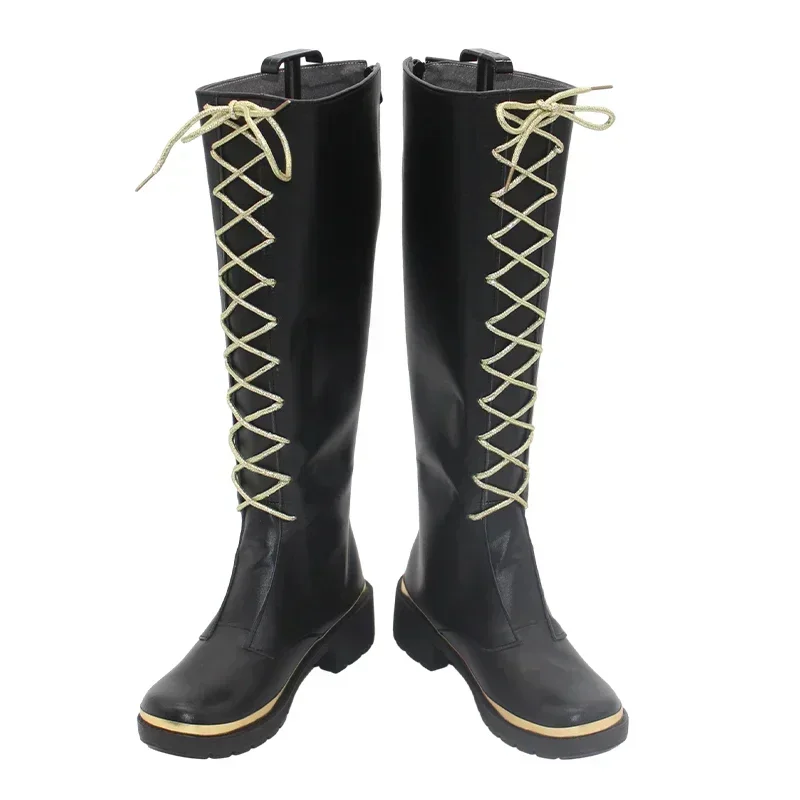 [Personalizzato] Ensemble StarsTrickstar Isara Mao Scarpe Cosplay Gioco Anime Gioco di ruolo Prop Halloween Carnevale Festa Stivali in pelle PU
