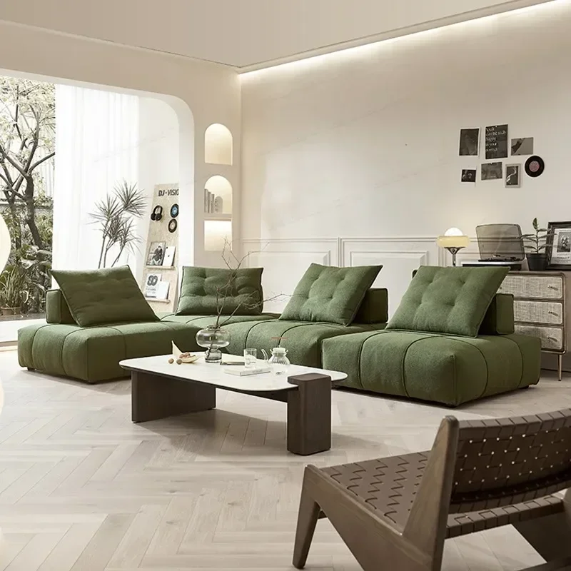 

# Living Room Vintage Sofa Green European Christmas Halloween Single Tatami Designer Lounge Divani Soggiorno Lounge Furniture