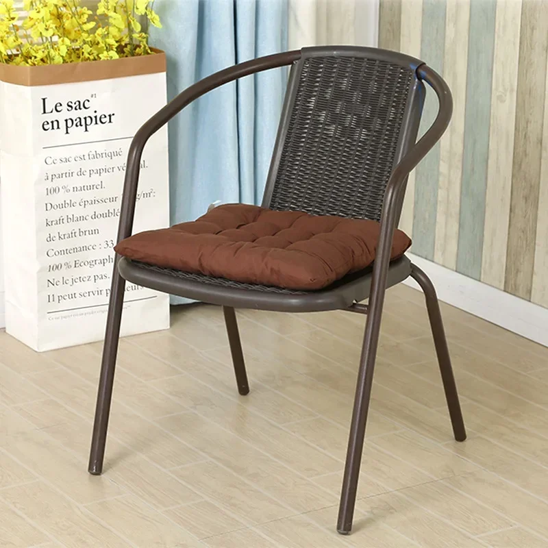 Crafted Bamboo Rattan Chair Garden Outdoor Leisure Chair Dining Chair