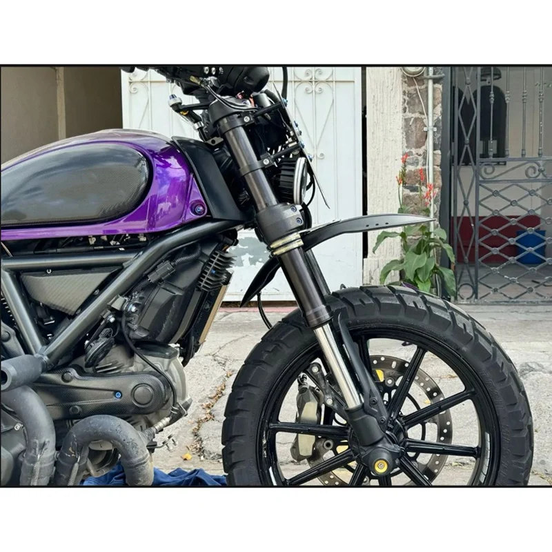 Błotnik przedni motocykla dla Ducati Scrambler 400 Sixty 2 Scrambler 400 Scrambler 800 2016-2023 błotnik