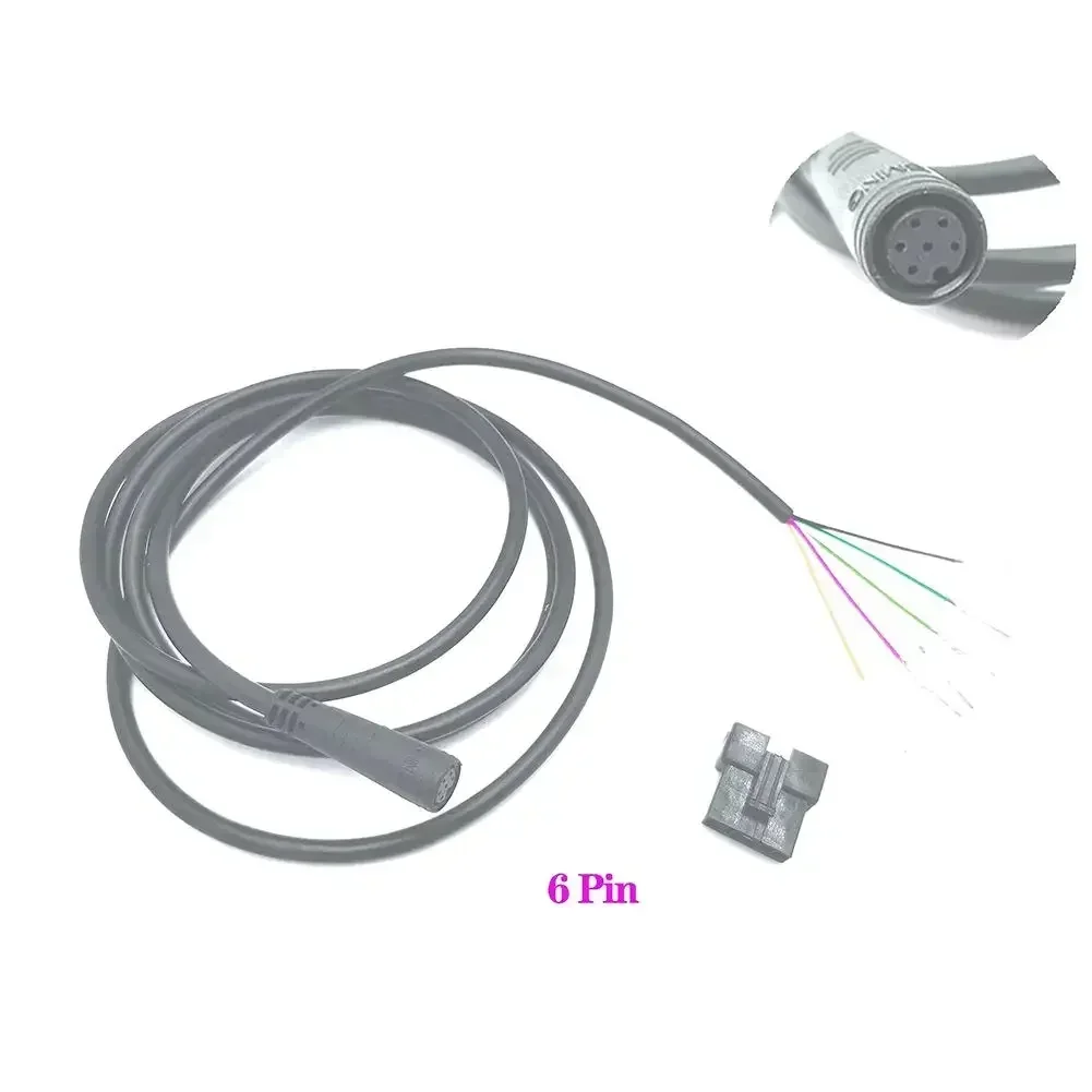 Electric Scooter Connecting Cable Display Cable For KUGOO For KUGOO For TF 100 Rubber Skateboard 5pin Durable