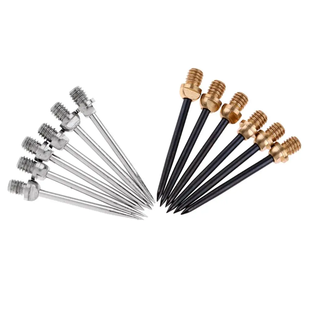 

Steel Tip Dart Points Replacement Black Silver Conversion Kit with Flights Shafts for Professional Darts Steel
