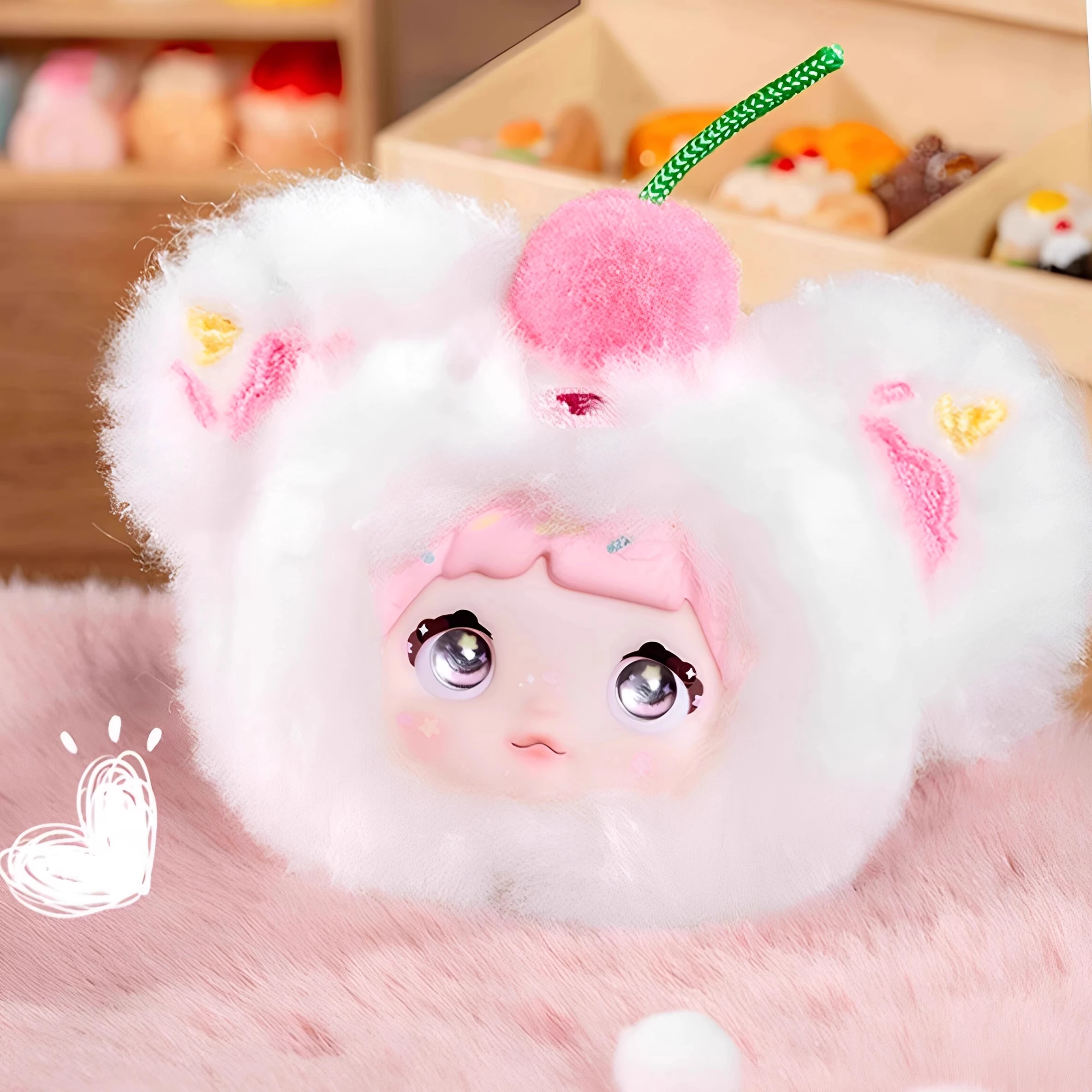 

Nommi Sweetheart 100% Series Blind Box Toys Mystery Box Toys Anime Figure Kawaii Cartoon Model Birthday Gifts for Girls Toys
