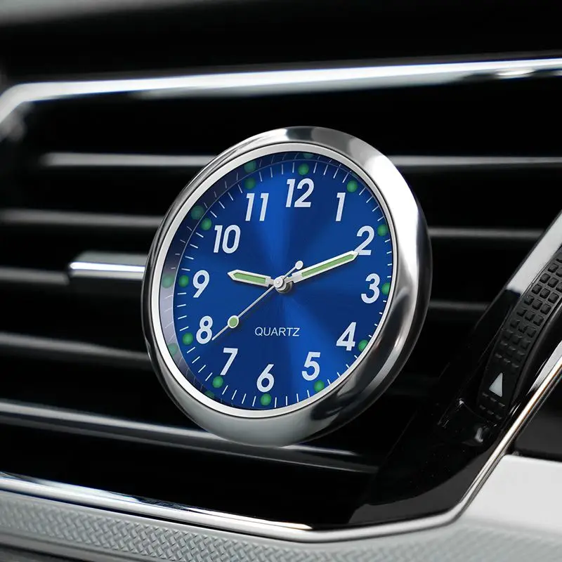 Car Digital Clock Auto Electronic Quartz Timepiece Creative Car Accessories for Dashboard