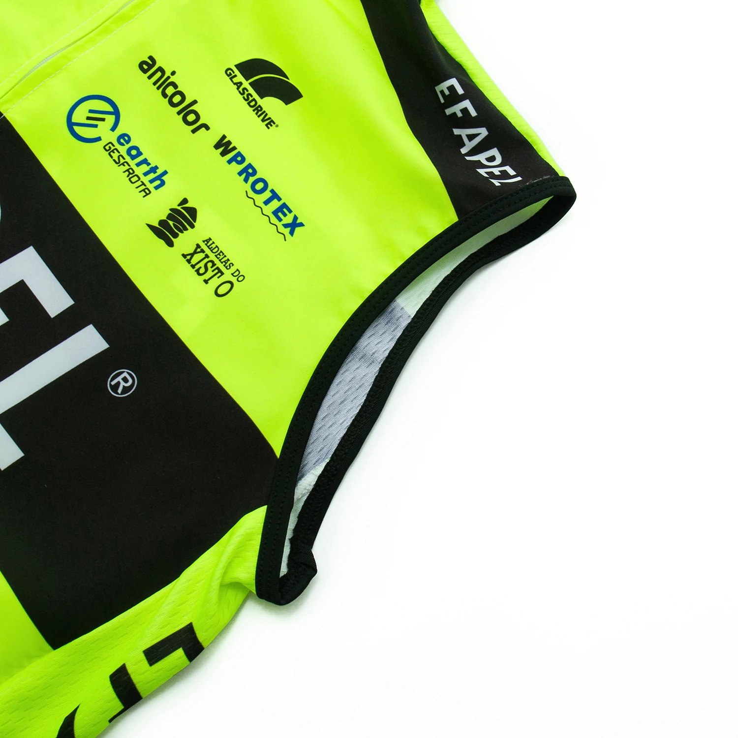 Fluoreszierend Grünes EFAPEL Radtrikot 2026 UAE Bike Windweste für Herren und Damen Ropa Ciclismo Ärmelloses Fahrradtrikot – Detail 3