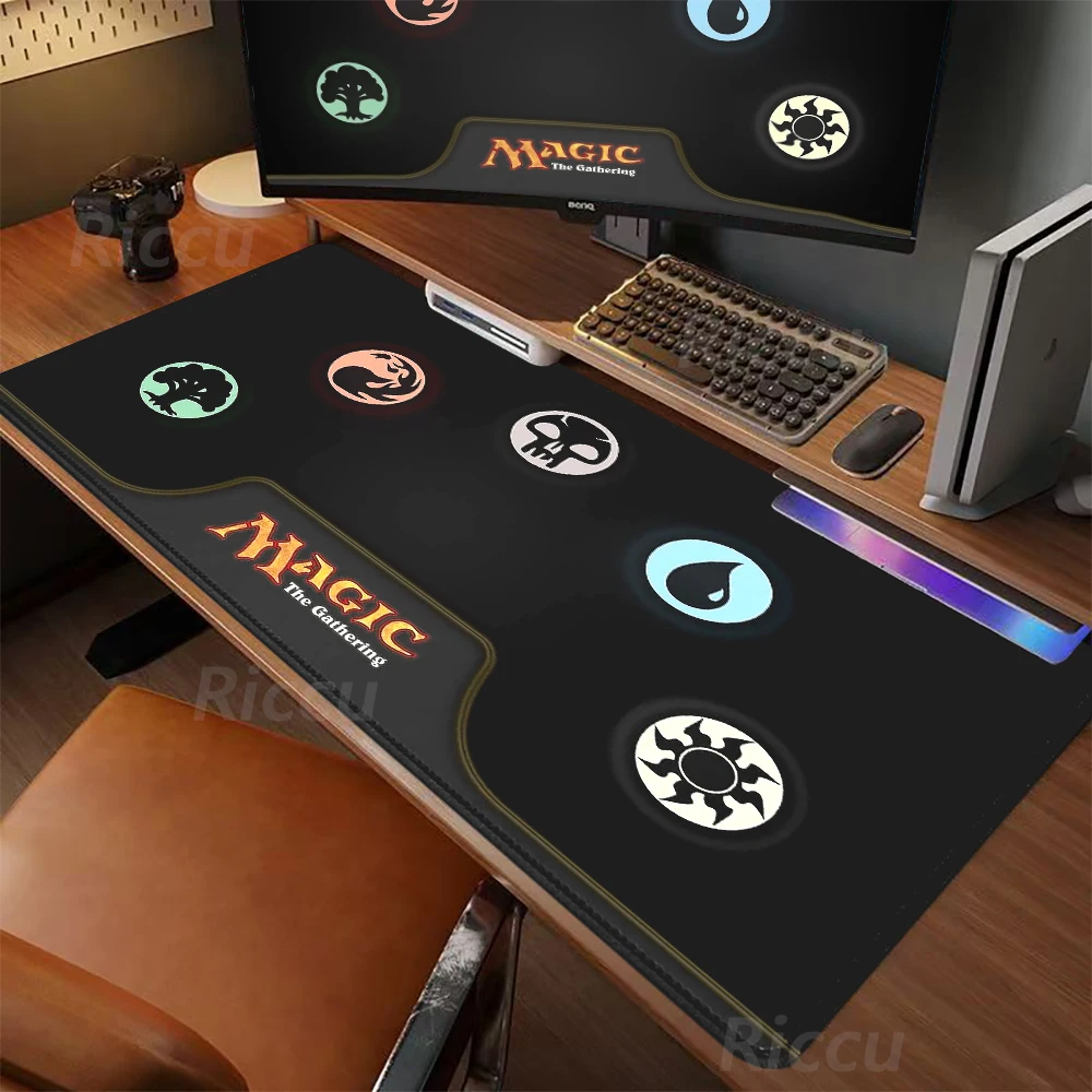 Magic The Gathering Game Mouse pad Gamer PC Cabinet Desk Lock Edge Keyboard Carpet Computer Game Accessories Antislip Mouse Pad