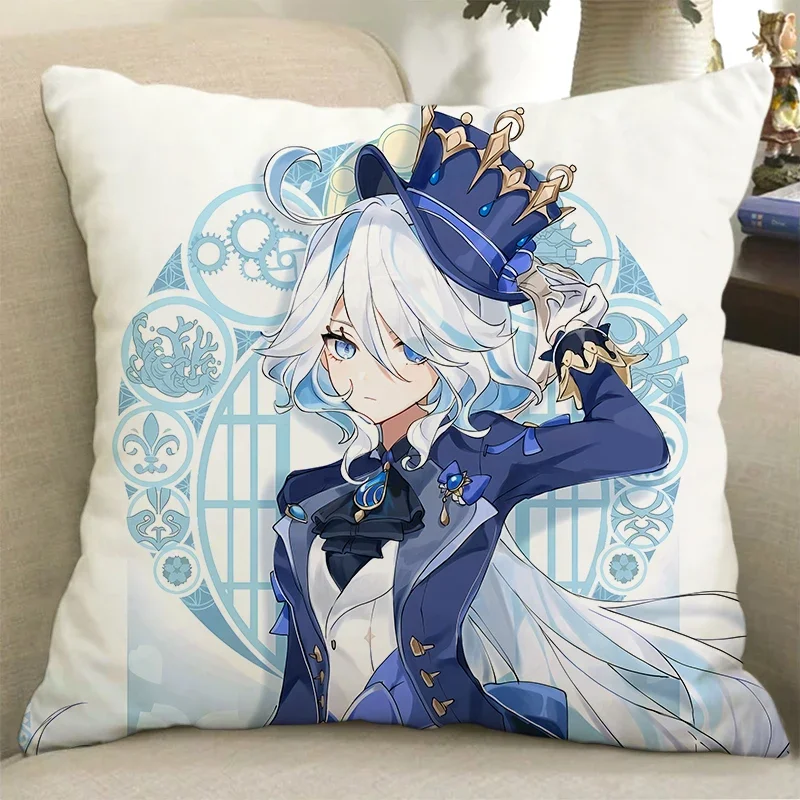 40/45cm Furina Genshin Impact Pillow Anime Figure Focalors Theme