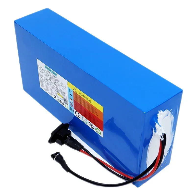 حزمة بطارية ليثيوم جديدة 48V45AH 21700 مع بطارية دورة BMS 2500W قابلة لإعادة الشحن مدمجة، مناسبة للدراجات النارية والدراجات