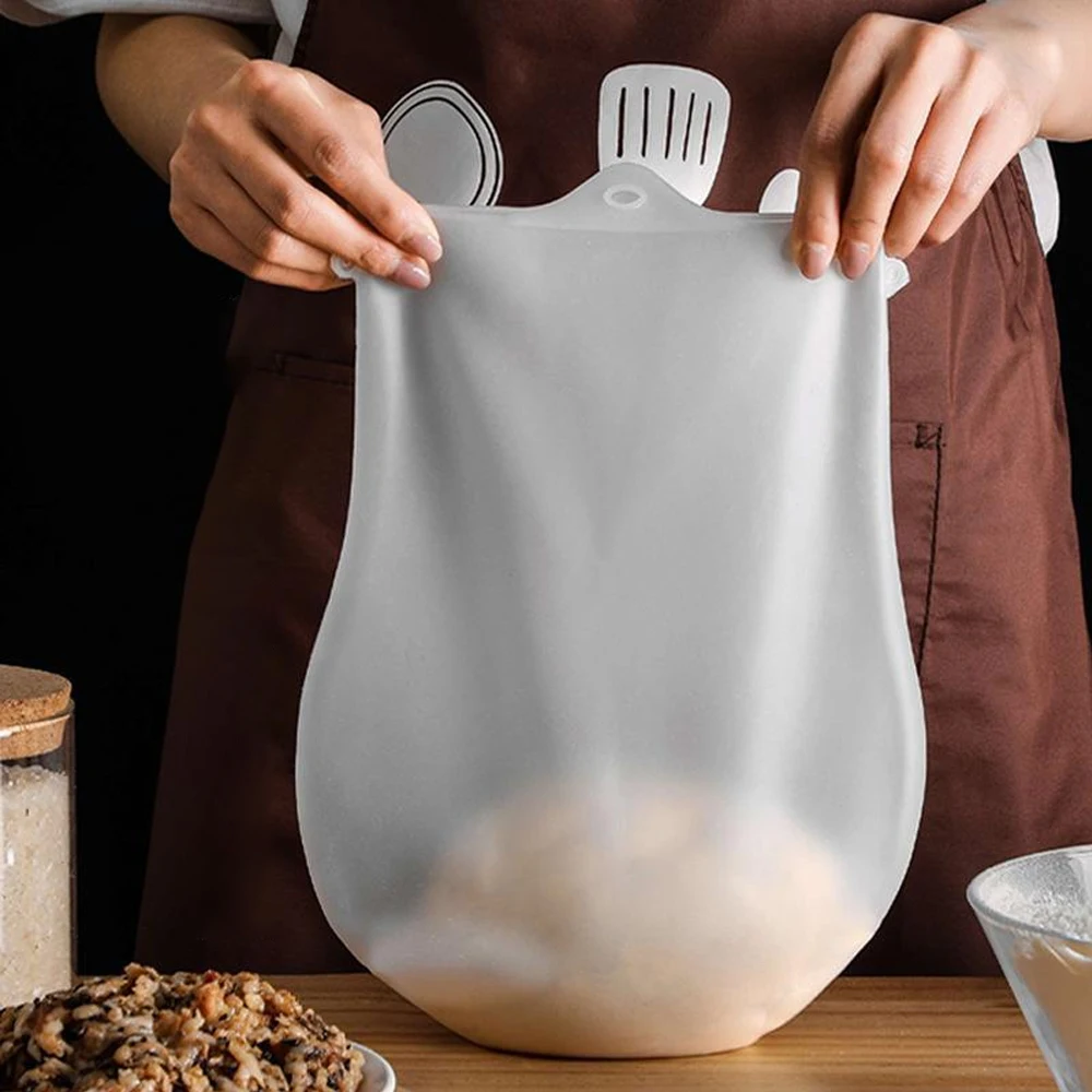 

3kg/6kg Silicone Kneading Bag Dough Flour Mixer Bag Multifunctional Bread Pastry Pizza Dough Mixer Kitchen Bakeware Tool