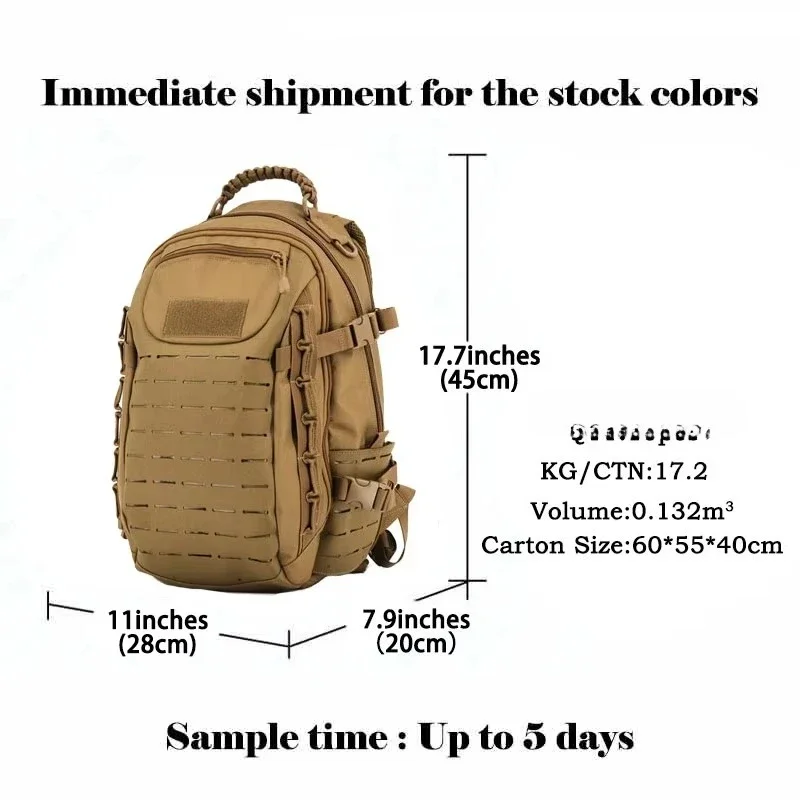 Wasserdichter Outdoor-Reise-Sport-Gymnastik-Rucksack, Moore-System, Training, taktischer Rucksack