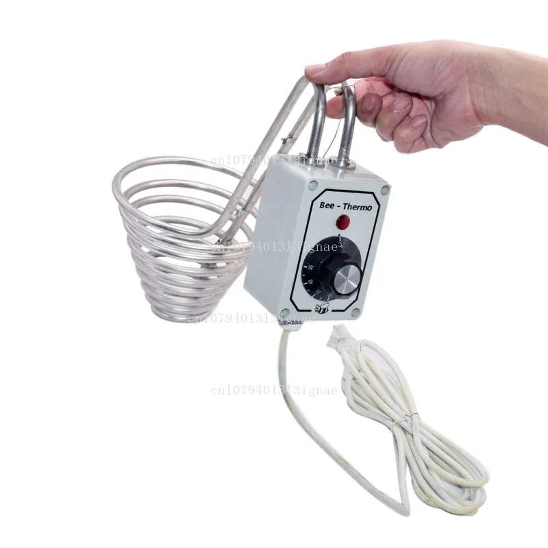 

Spiral honey melting device, heating belt high temperature adjustable heating and insulation honey bucket