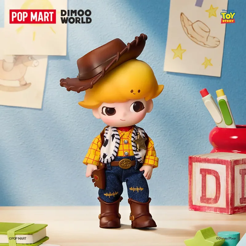 POP MART DIMOO TOY STORY Series 1/8 Action Figure Blind Box Toys Kawaii Caixa Caja Surprise Mystery Box Dolls Gift - view 5