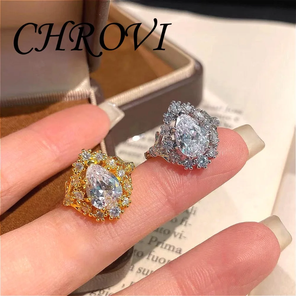 Light Luxury Vintage 925 Sterling Silver Medieval Teardrop Ring with Entwined Branches and Leaves, Women's Wedding Ring