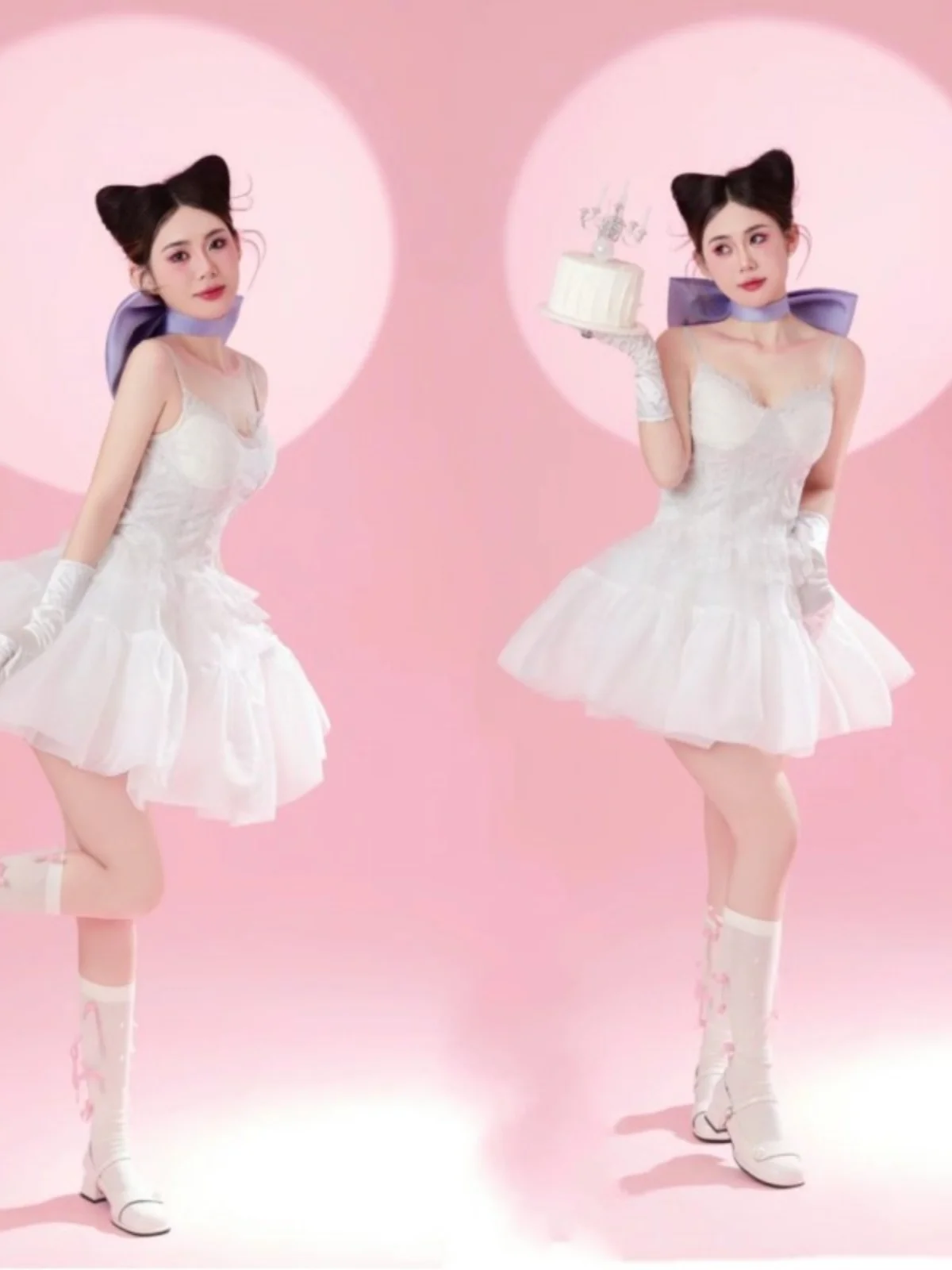 

Birthday Photography Theme Clothing Strapless Dress Pure Desire Style Studio New Arrival Women's Stage Costume