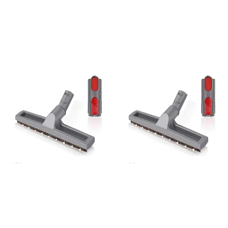 AT44-2X Household Cleaning Tool Hard Floor Tool Horsehair Brush Head Attachment Replacement For Dyson DC59 V6 V7 V8 V10 V11