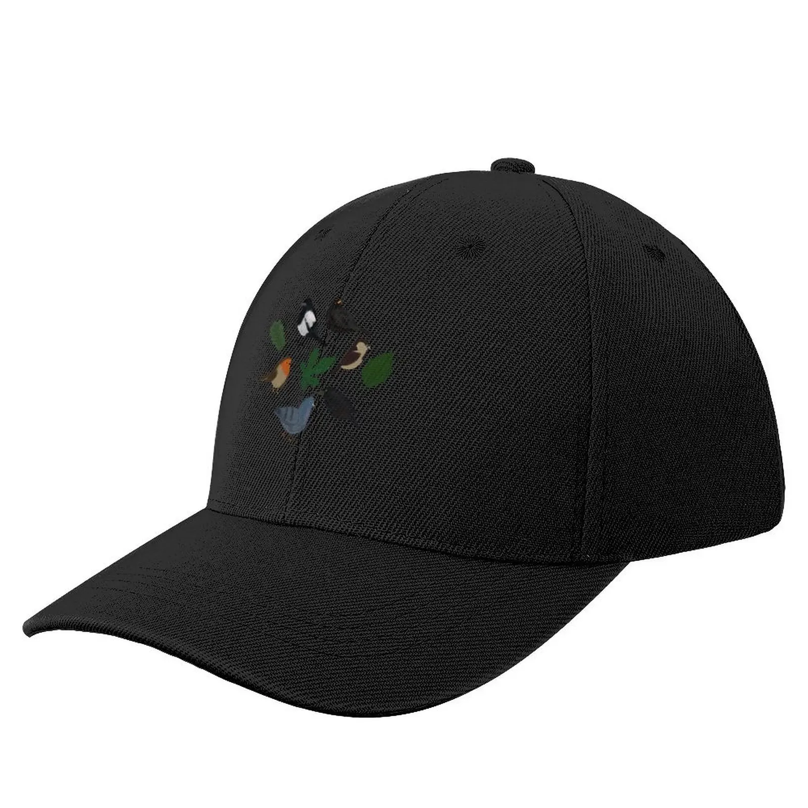 

British Birds and Leaves Baseball Cap hard hat Hat Luxury Brand golf hat genuine Ball Cap Men's Women's