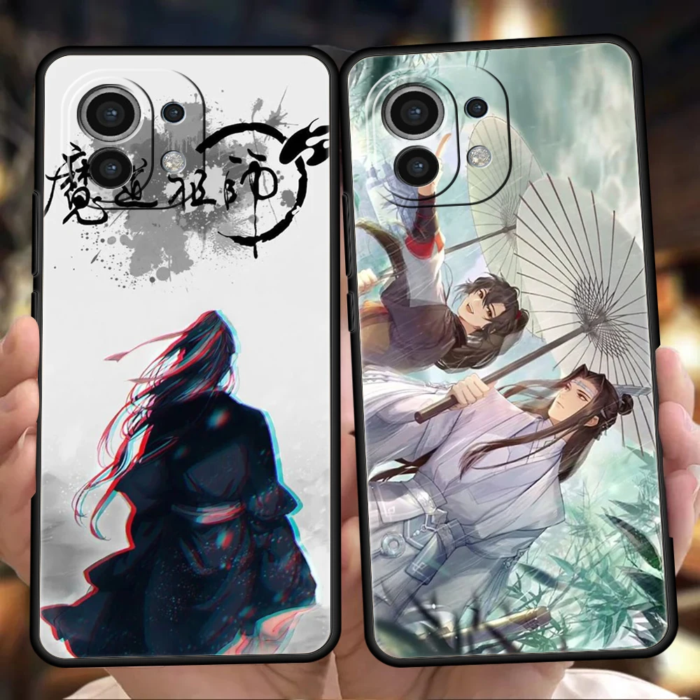 حافظة لهاتف شاومي بوكو F6 F5 F4 F3 X6 X5 X4 X3 NFC M5 M4 M3 C51 C50 C55 GT 5G لينة بولي يوريثان كاباس مو داو زو شي MDZS أنيمي #1