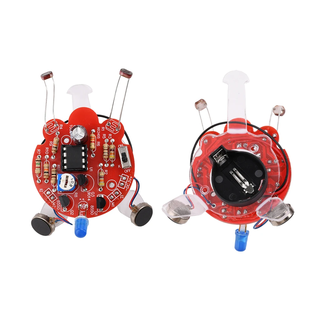 DIY Photoresponsive Firefly Electronics Kit Tail-End Breathing Light Fun Electronics Lötset Geeignet für DIY-Enthusiasten