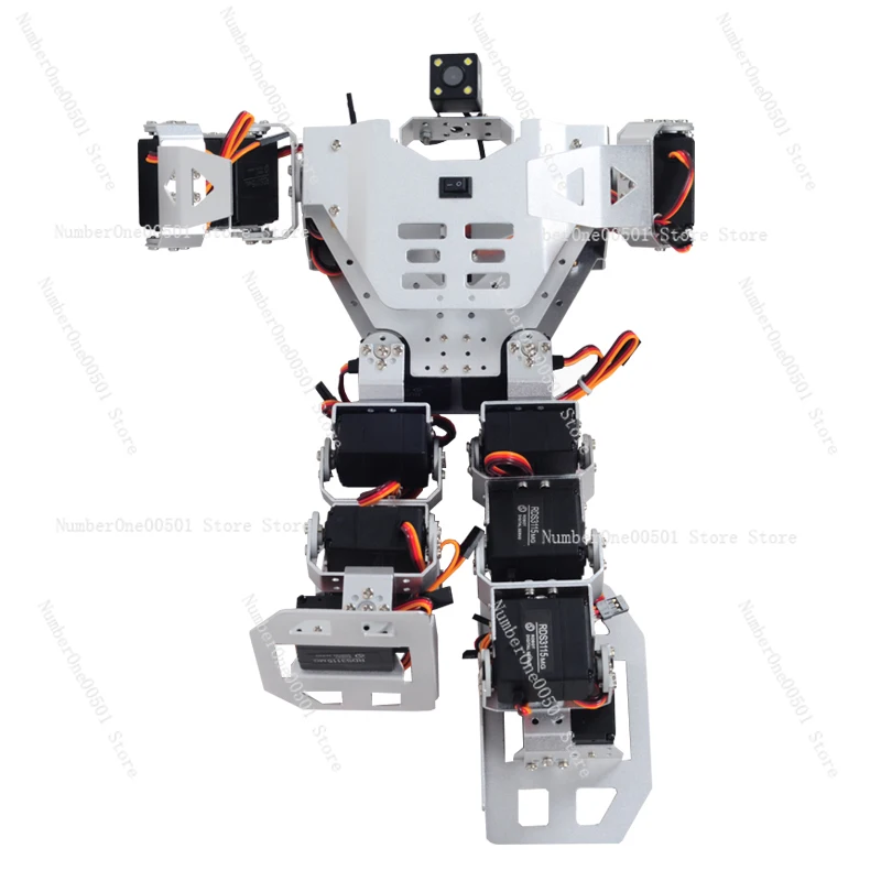 17 degrees of freedom robot fighting programmable competition dancing dancing machine bipedal steering gear holder accessories