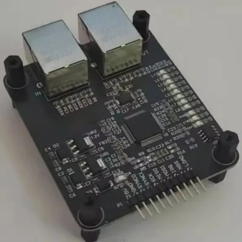 AX58100 EtherCAT Slave Development Board SPI Interface Industrial EtherCAT Communication Module For Industrial Automation