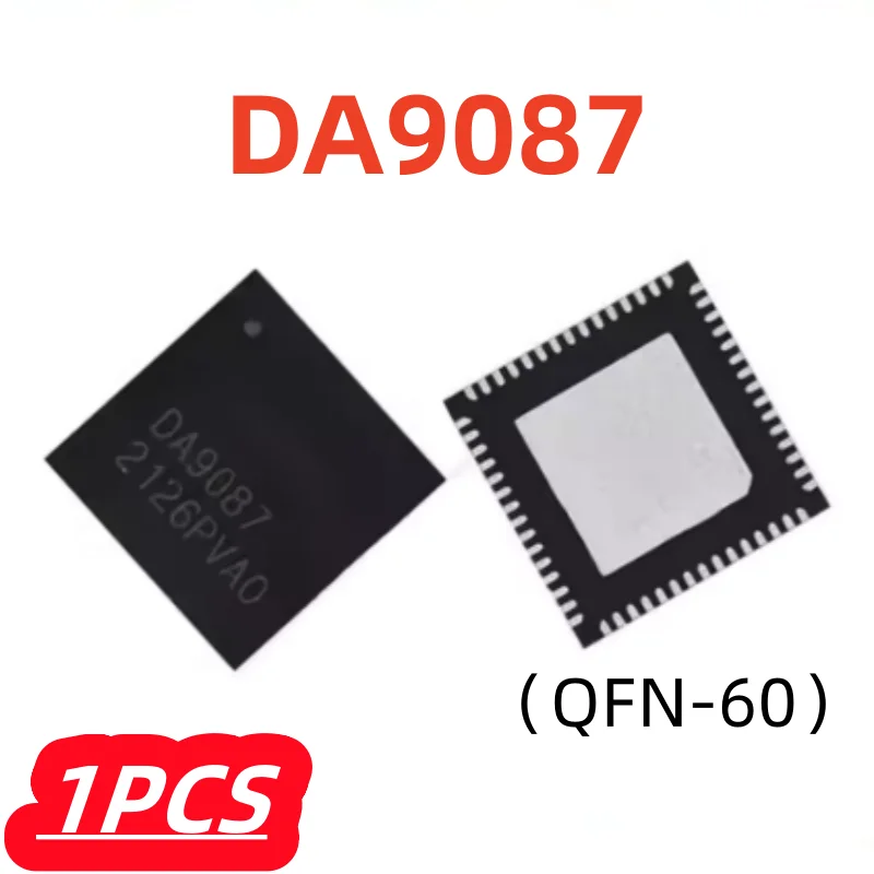 1PCS DA9087 QFN-60 9087 PS5 Controller Mainboard IC Power Chip Handle Maintenance chip Ps5 controller PMIC power management IC