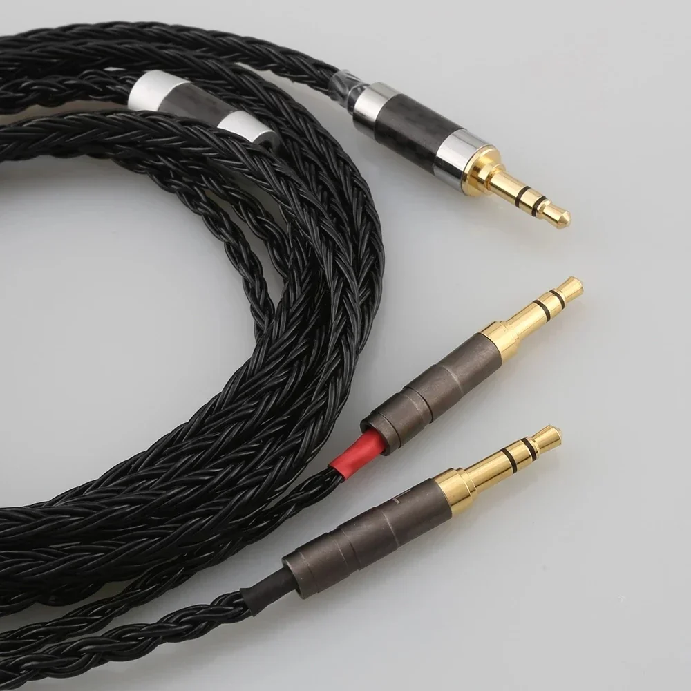 Audiocrast kabel Upgrade Audio pengganti 16 core untuk Denon AH-D600 D7100 Hifiman Sundara Ananda HE1000se HE6se he400