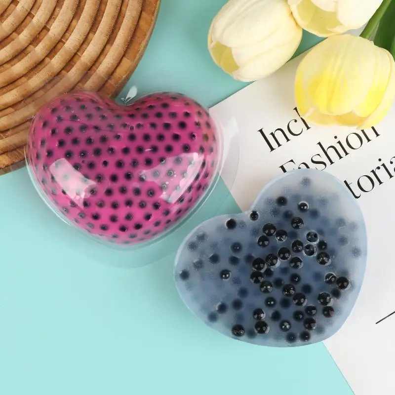 Creative Love Pimple Popping Squeeze Toy - Funny Soft Stress Relief Pinch Toy for Adults & Kids, Anxiety Relief Fidget Toy