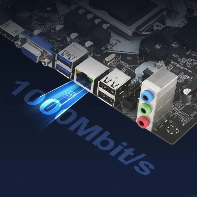 

N1HD Mainboard Support for H110 LGA1151 CPU Processor 2 DDR4 Memory NVME M.2 Desktop Mainboard For Gaming PC Accessories