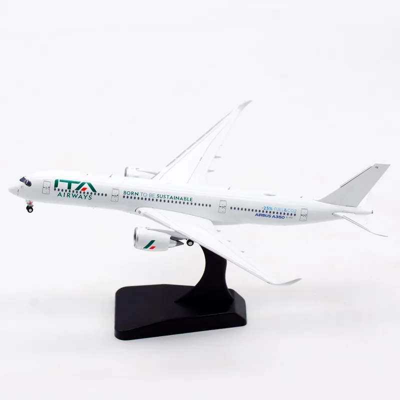 

Alitalia A350-900 Civil Aviation Airliner Alloy & Plastic Model 1:400 Scale Diecast Toy Gift Collection Simulation Display