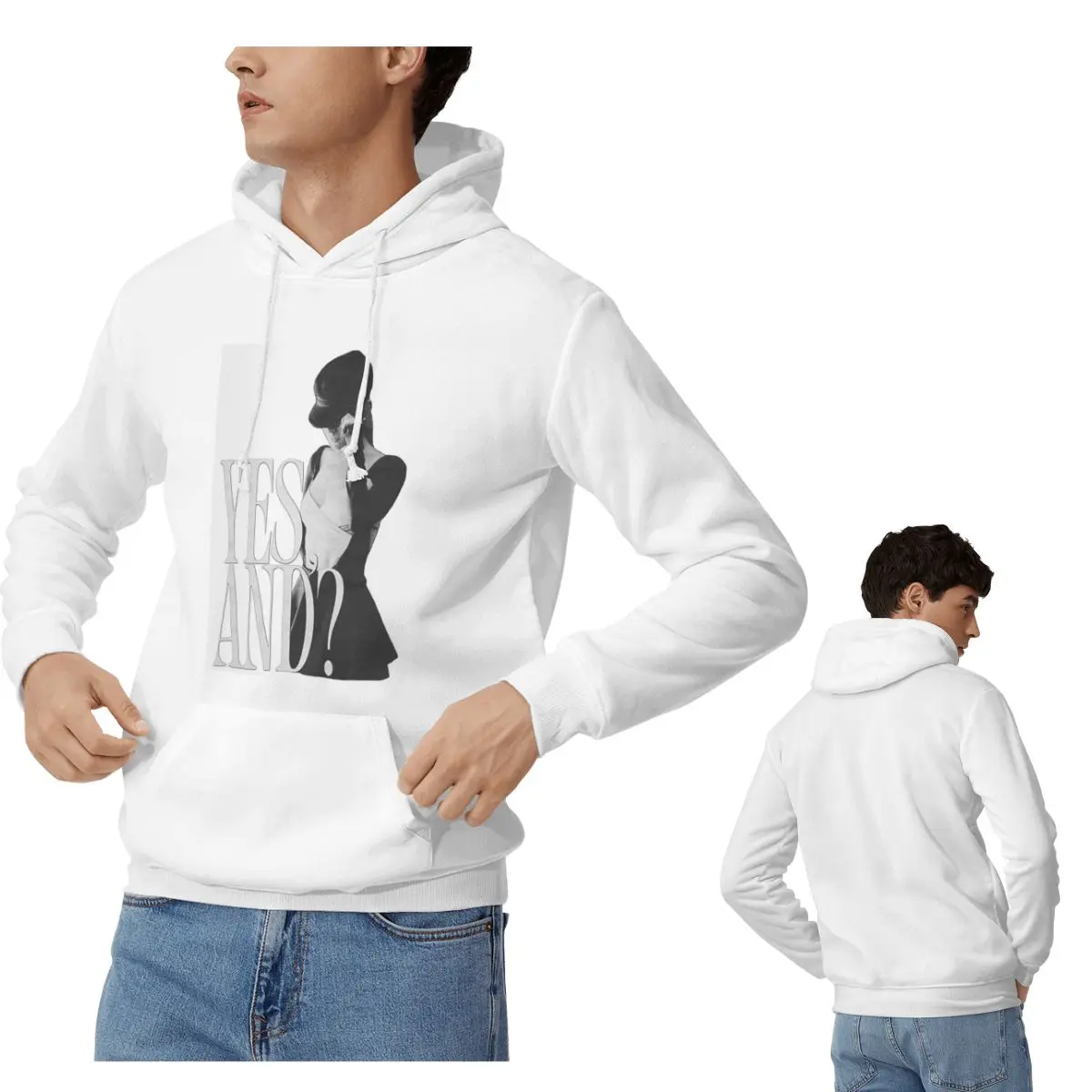 

Ariana Grande Singer Yes And Merch Songs толстовки мужские женские повседневные пуловеры толстовка с длинными рукавами уличная одежда осень зима