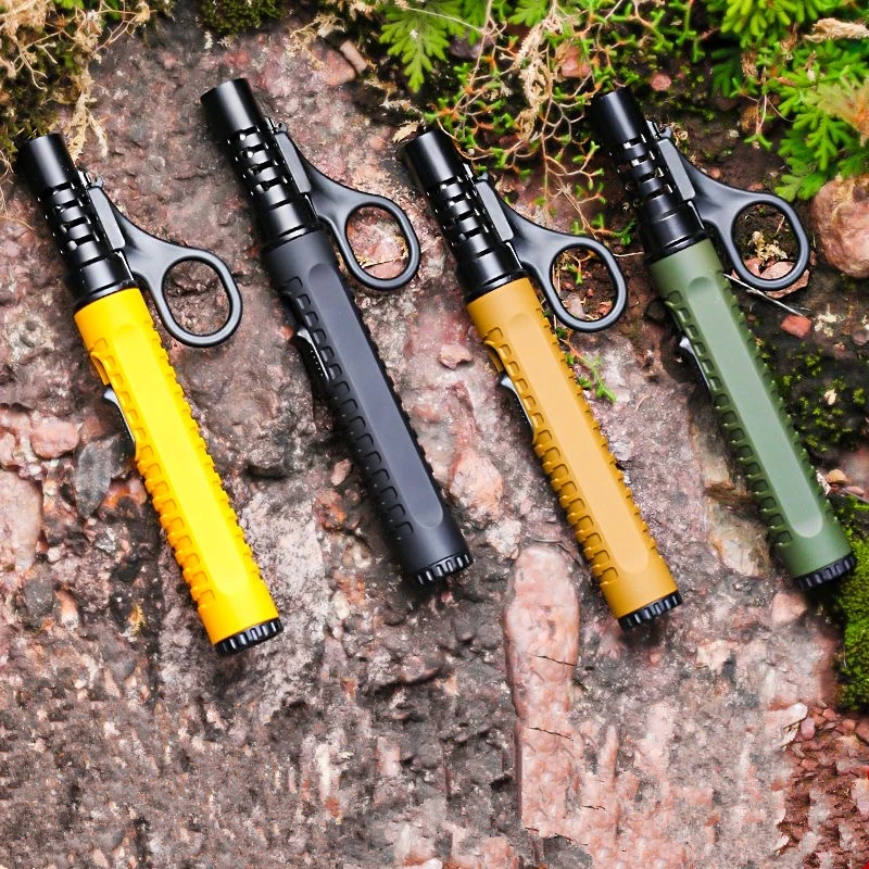 

New Flamethrower Inflatable 1300° Outdoor Camping Ignition Portable Lighting Gun Stove Accessories Camping Barbecue Tool