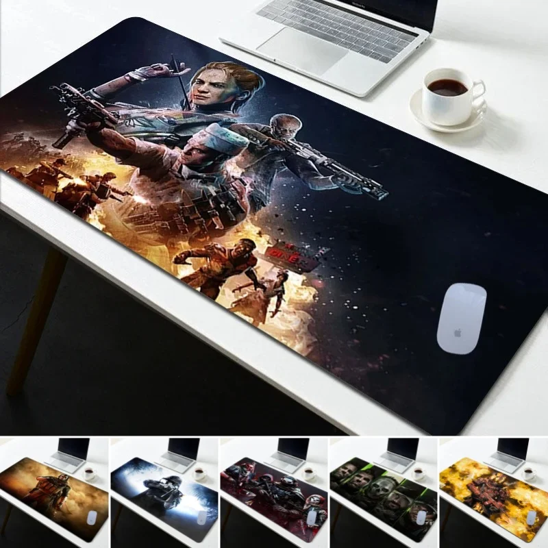 Calls Of Duty Mouse Pads E-sports Gamer Desk Mats Boy PC Gaming Accessories Rubber Office Mousepad Home Laptops Keyboard Cushion