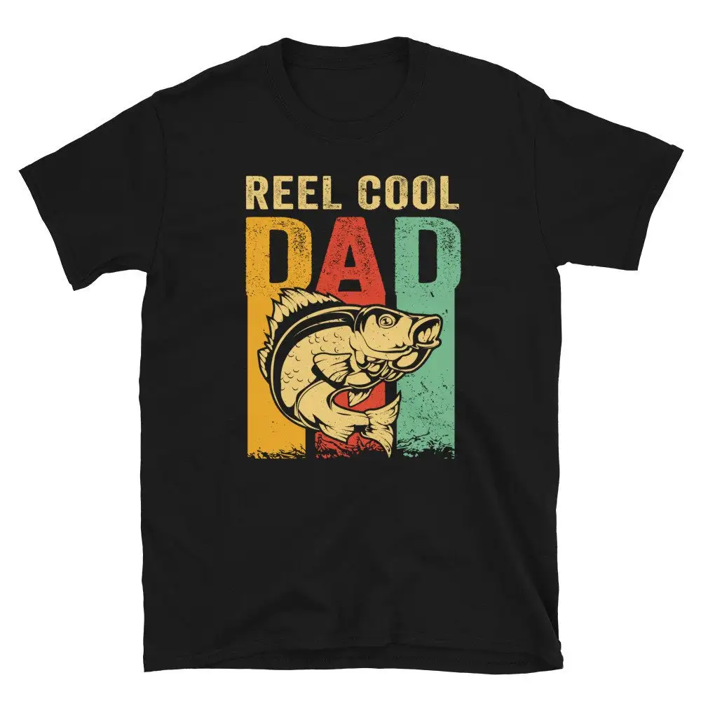 Reel Cool Dad Walleye T Shirt Retro Catch Vintage