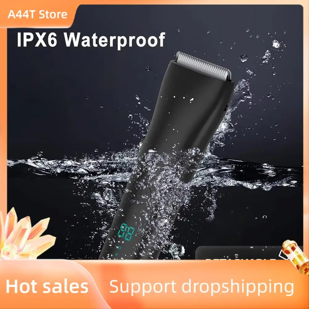 

A44T Body Epilator For Men Body Shaver Bikini Trimmer Sensitive Area Body Hair Trimmer