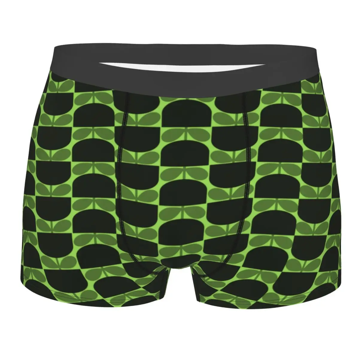 

Custom Orla Kiely Floral Pattern Underwear Men Breathable Boxer Briefs Shorts Panties Soft Sexy Underpants For Male