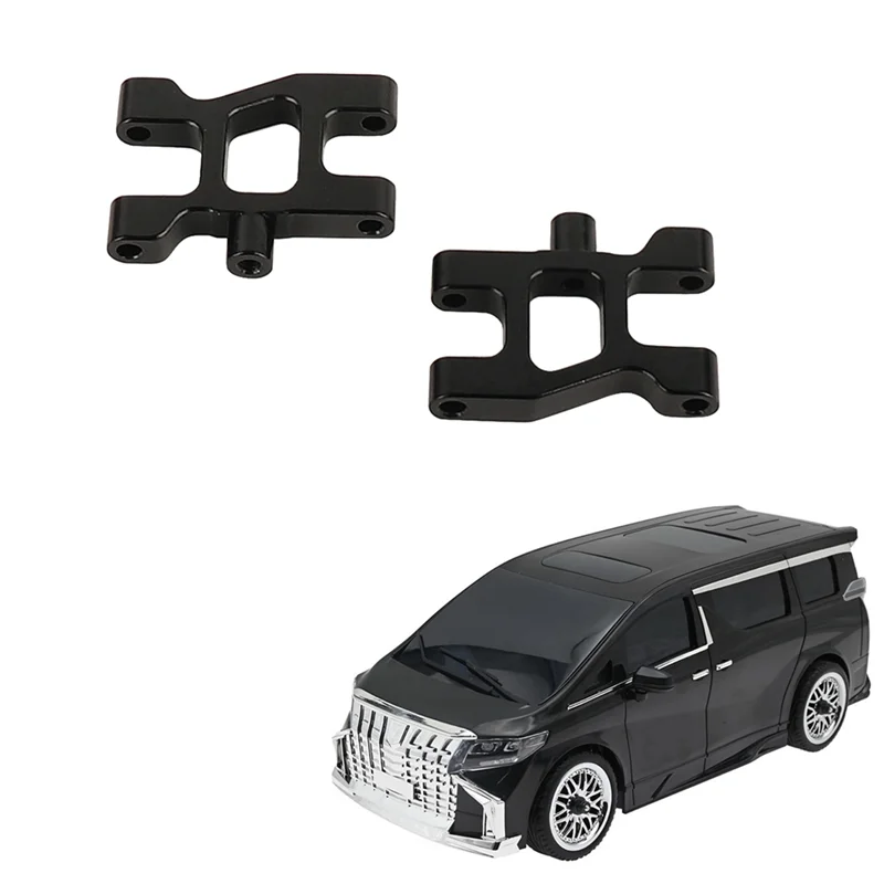 B78B-2Pcs bloque de dirección del brazo de suspensión del brazo inferior trasero de Metal para MN68 MN 68 1/16 RC accesorios de piezas de mejora de coche