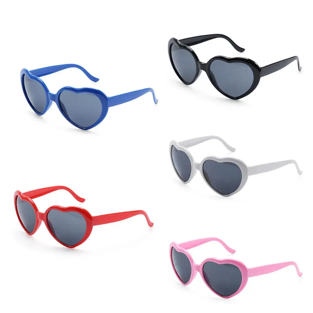 Hot Long-lasting Gifts Lights Become Love Image Heart Diffraction Glasses Heart-shaped Special Effect Glasses