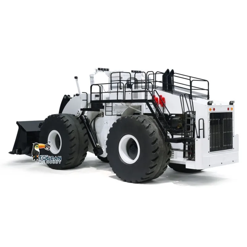 1:14 L2350 Hydraulic RC Loader Heavy Duty Radio Control Construction Vehicle Earth Mover Light Sound Smoke Machine Toy