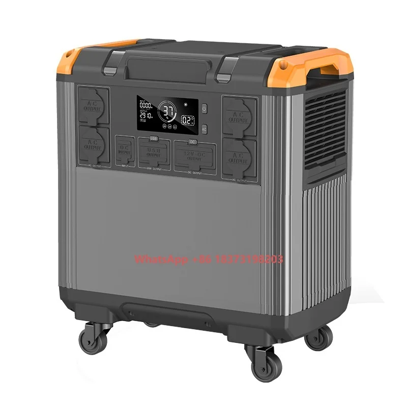 All in One T50 5000WH UPS Solar Panel Powered Energy Storage System MPPT Emergency Power Supply