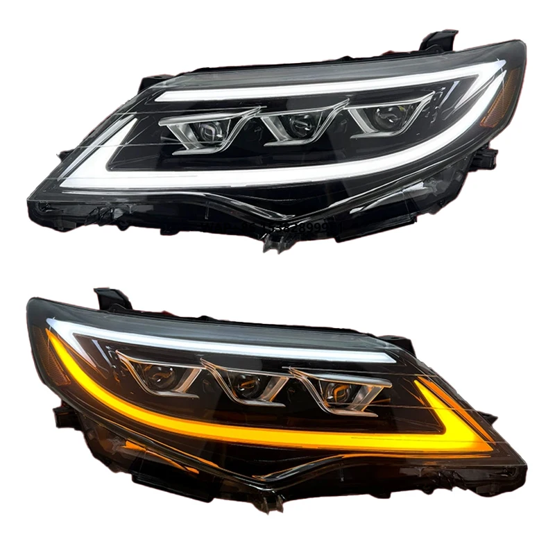 YU GUANG for  Camry 2012-2014 Auto Light System Upgrade New LED Head Light Lamps LED Projector High Quality LED Headlights
