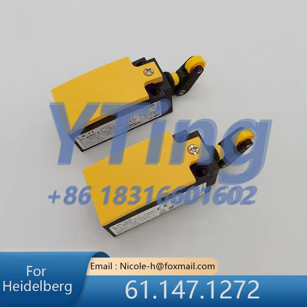 

Запчасти для печатных машин Heidelberg SM/CD/74/102: импортный предохранительный выключатель подачи бумаги 61.147.1272